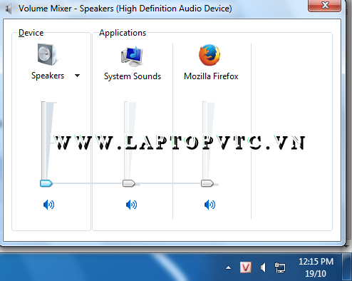 Khắc phục hiện tượng âm thanh máy tính, laptop bị nhỏ, rè trong win 7